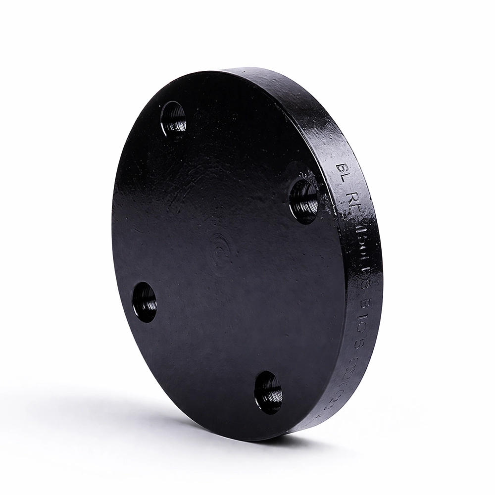 345345 Flange Acero Carbono A105 150lbs Ciego RF - Imagen 1