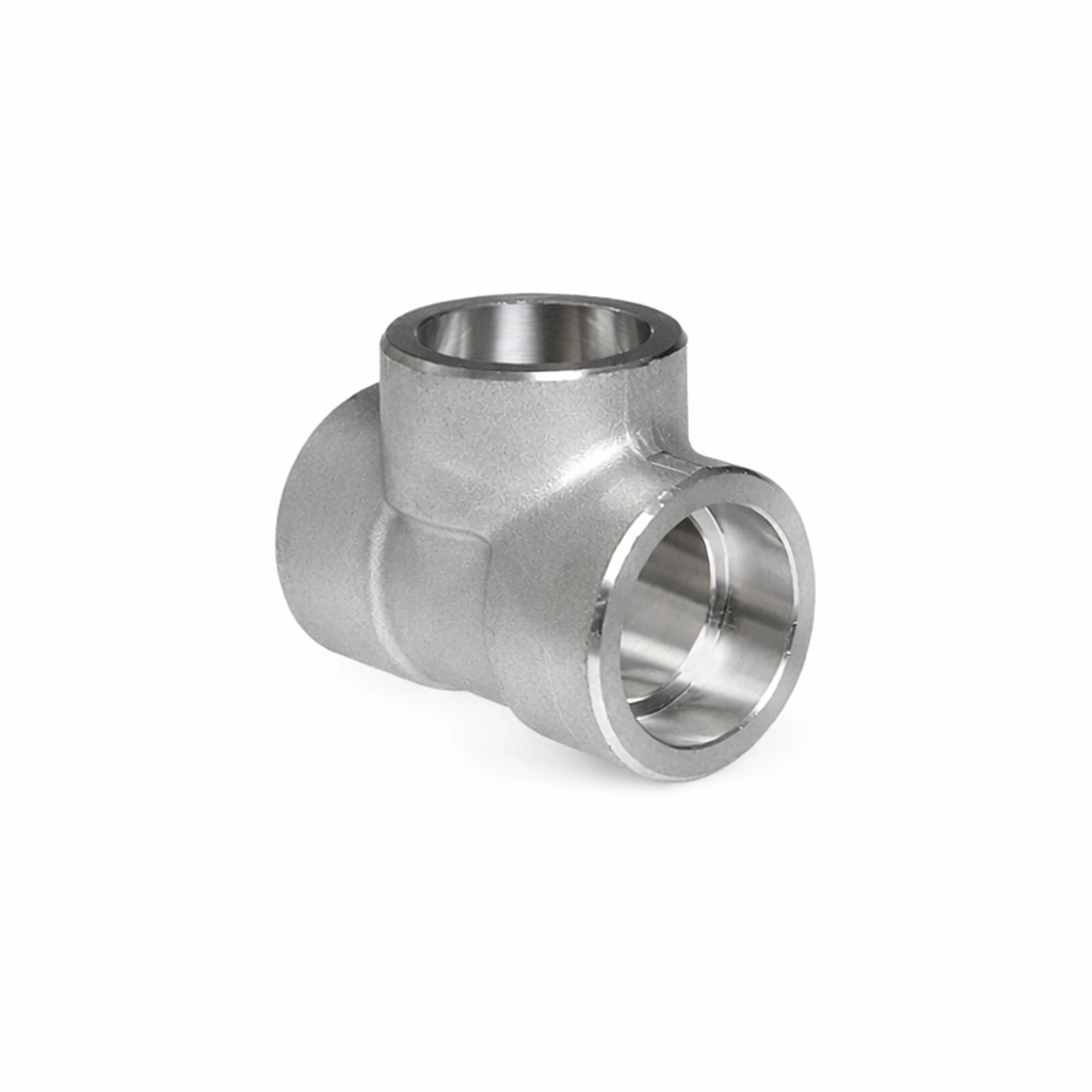 cfdr Tee Inox 316L Forjado A182 3000lbs SW - Imagen 1