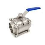 Válvula Bola 3 Cuerpos Full Inox 1000WOG SW