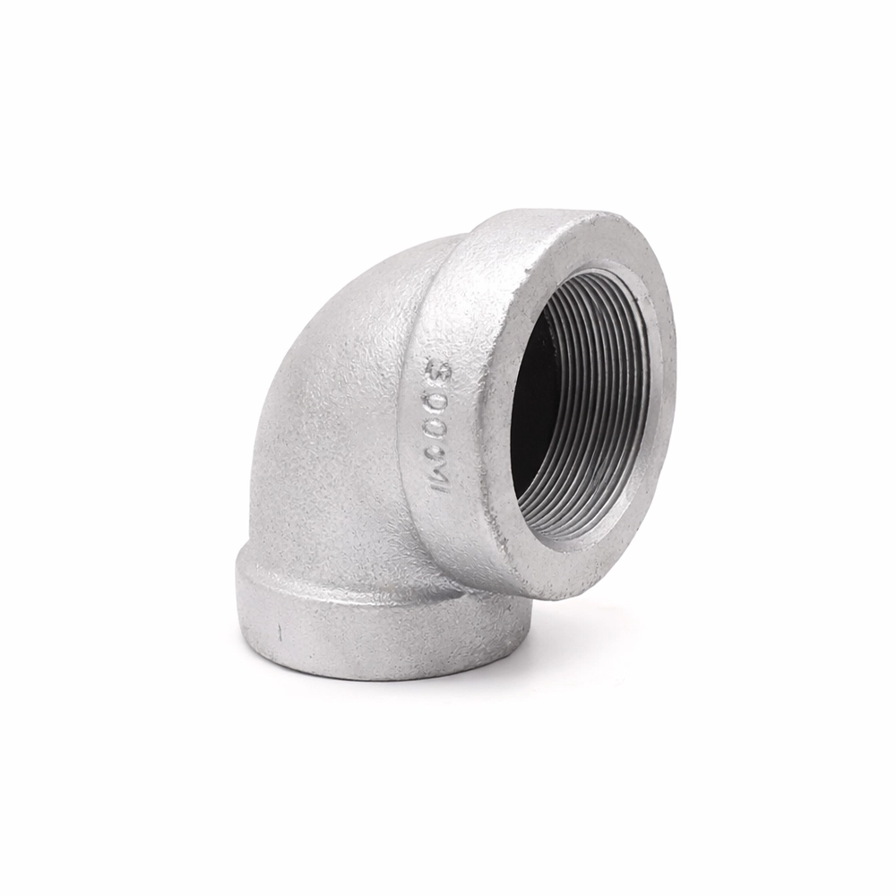 s6667 Codo 90° A197 Galvanizado 300lbs NPT - Imagen 1