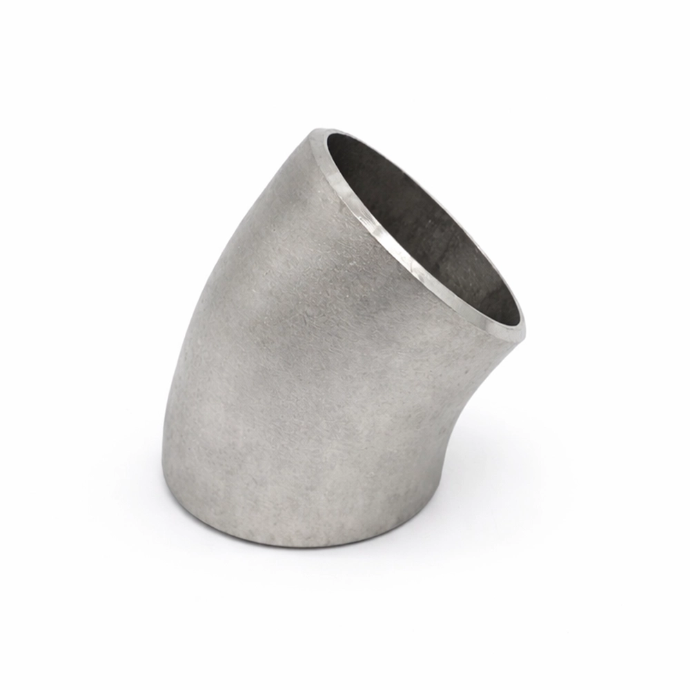 v665 Curva 45° RL Inox 304L A403 Butt Weld SCH10 - Imagen 1