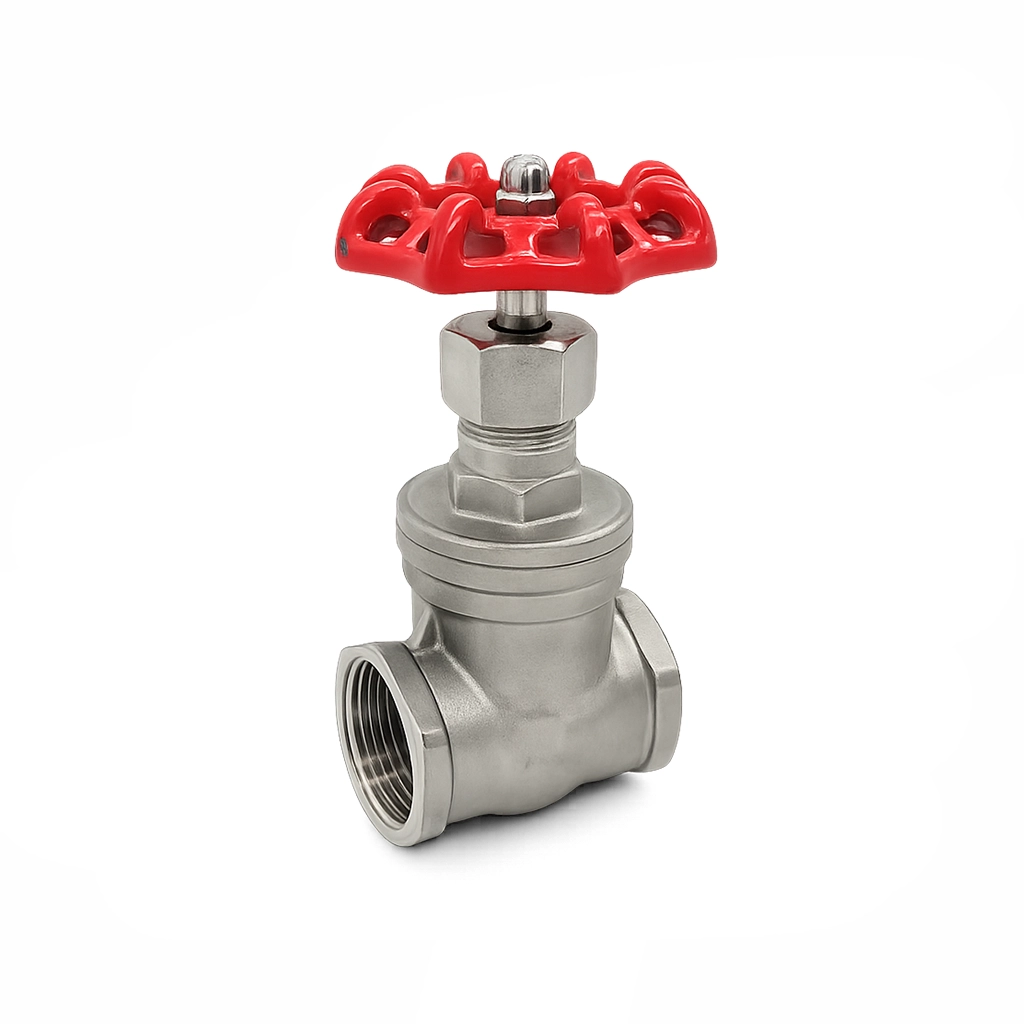 zyy7 Válvula Compuerta Full Inox NRS 200WOG NPT - Imagen 1
